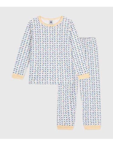 Pyjama velours fusée - Petit Bateau