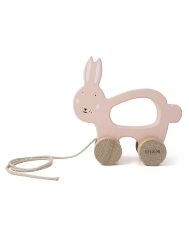 Jouets a tirer trixie  Mrs rabbit