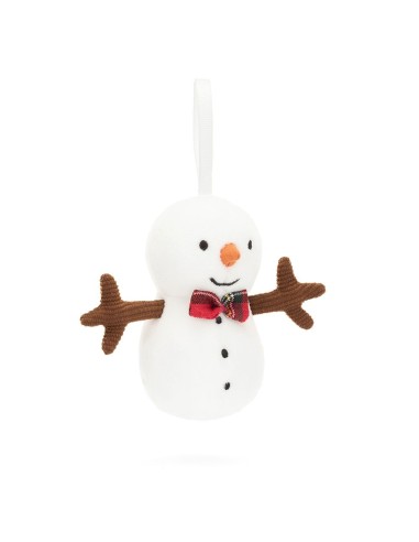 jellycat - festive folly snowman