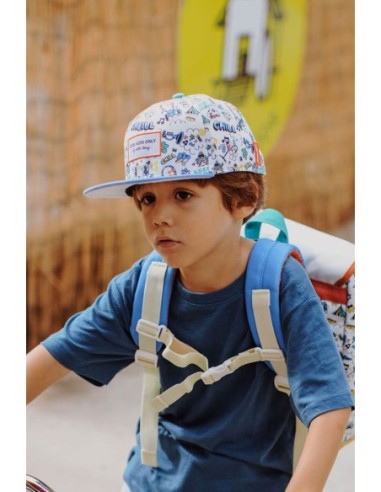 CASQUETTE IMPRIMÉ CHILL 2-5 ANS (52CM)