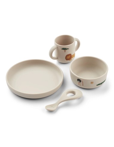 Vivi Printed Tableware Set Safari