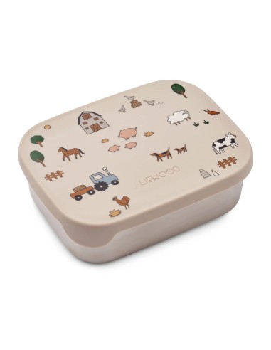 Arthur printed lunchbox farm - liewood