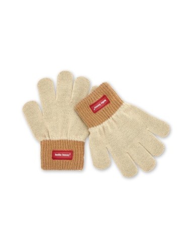 GANTS HANDY HANDY SANDY CREME/CAMEL 7-9 ANS