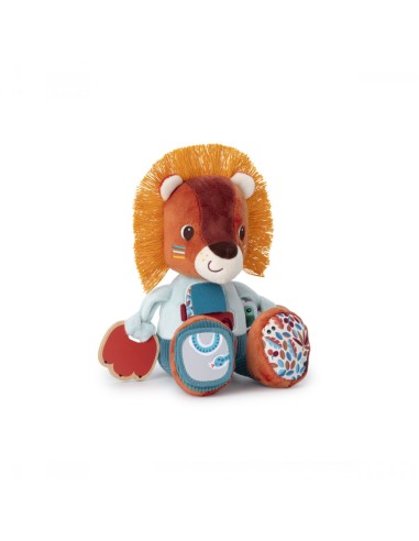 Peluche d'activités Jack le lion - Lilliputiens