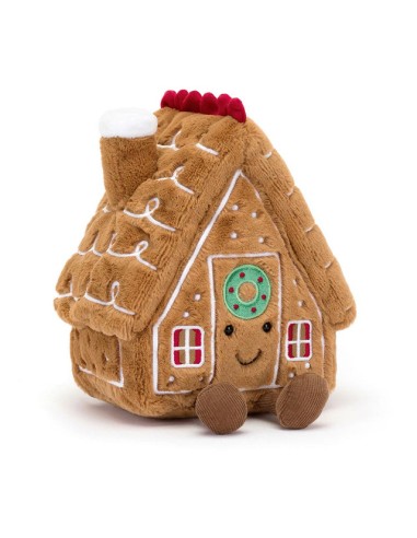 Peluche amuseables gingerbread house - jellycat