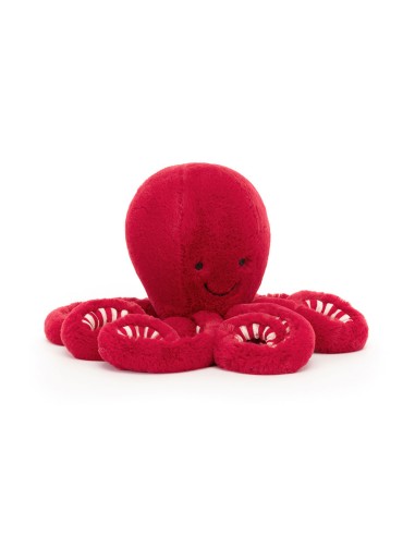 peluche cranberry octopus little jellycat