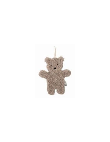 Attache Sucette Teddy Bear Olive Green - Jollein