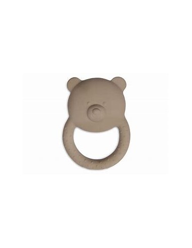 Anneau de dentition en caoutchouc Teddy Bear Biscuit