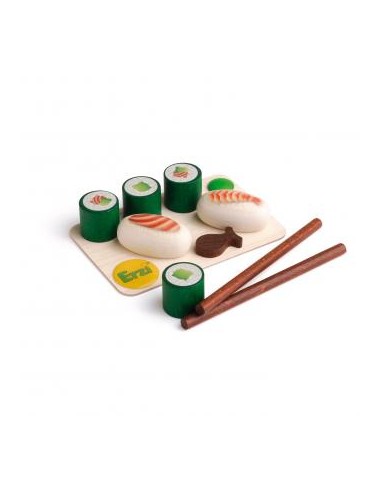 Lot de sushi en bois - Erzi